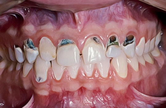 Meth Mouth Sores and Teeth
